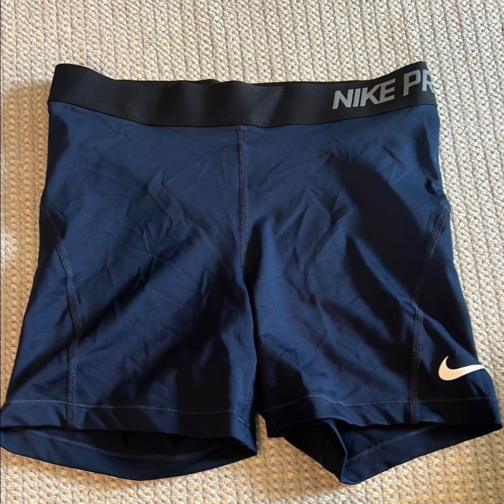 Nike Pro Navy Blue Spandex